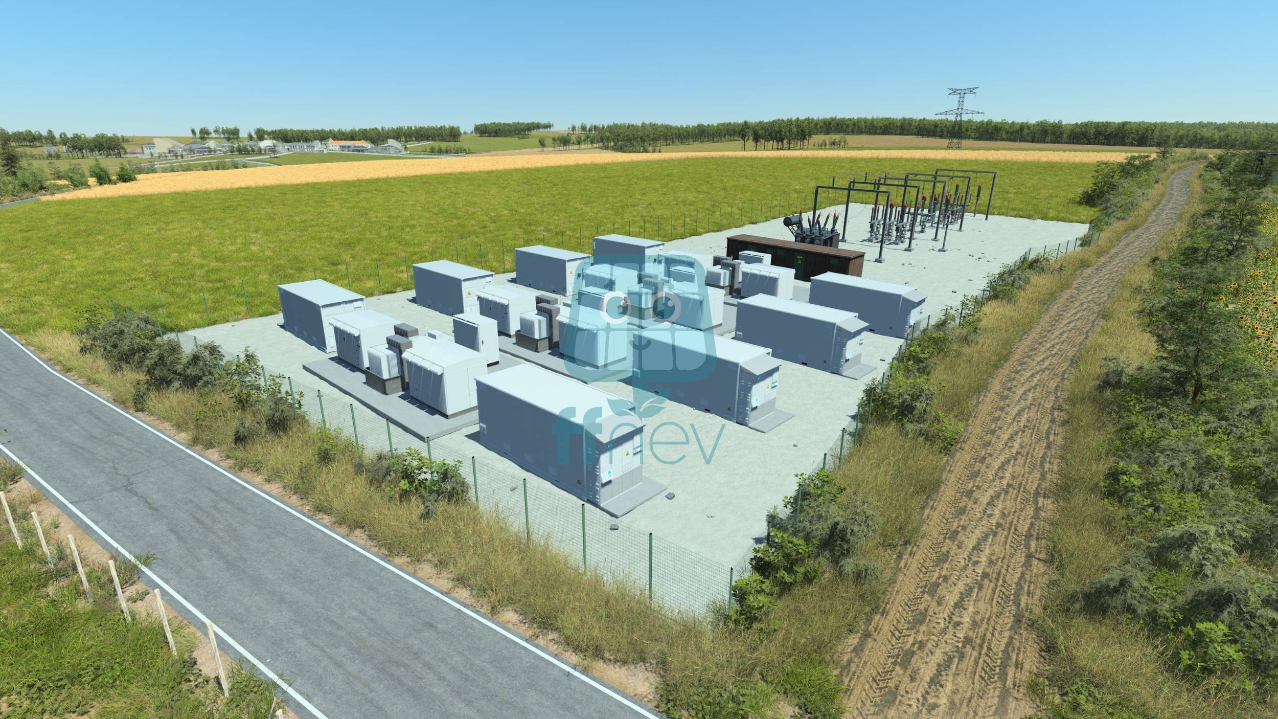 Système de stockage d'énergie par batterie (BESS)